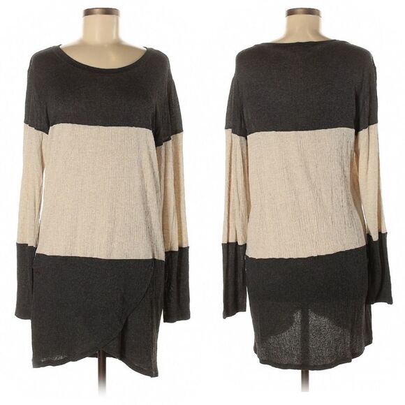 LNA Aritzia Colorblock Tunic Dress M - Picture 1 of 8